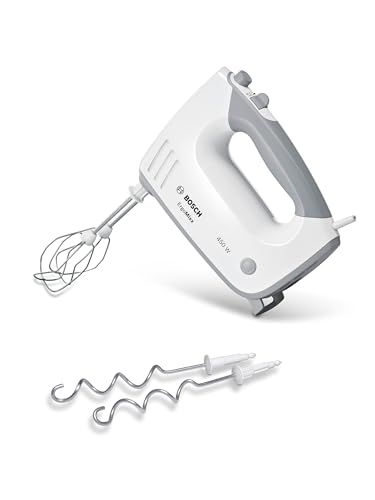 Bosch Ergomixx Handmixer, MFQ36400, 450 Watt, wit/grijs