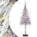 vidaXL Kerstboom met 300 LED-lampjes, wit, 180 cm
