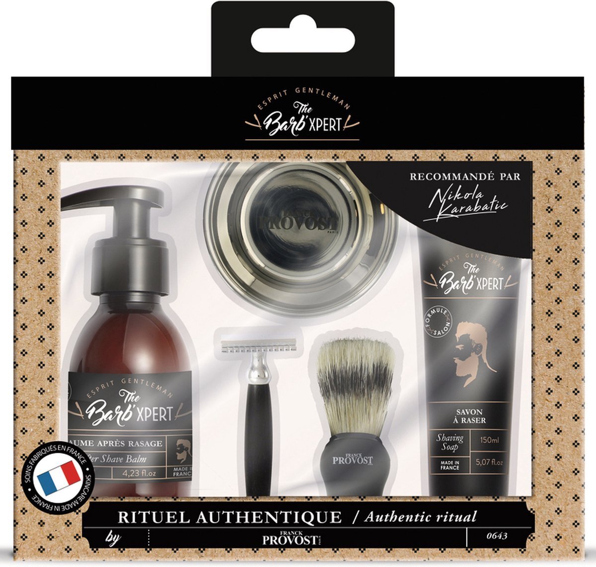 Franck Provost Rituel Authentique Barbiers Scheer Set - 5 Delig