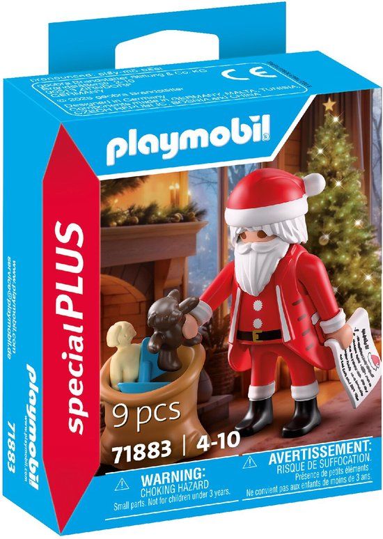 PLAYMOBIL Kerstman met verlanglijstje