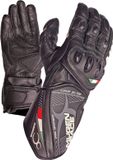 MUGENRACE Neptun Zwarte Leren Handschoenen Maat S Unisex