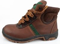 Lavoro Chaussures de sécurité hautes S3 HRO SRC en cuir naturel pour femmes et hommes