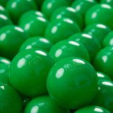 KiddyMoon Zachte plastic speelballen alleen enkele kleur