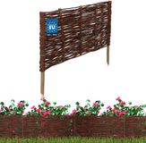 MK TRADING Michał Kotarba Tuinpalisade - 60x30 cm - Natuurlijk - Wilg