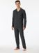 Schiesser Fine Interlock Pyjama Nachtblauw