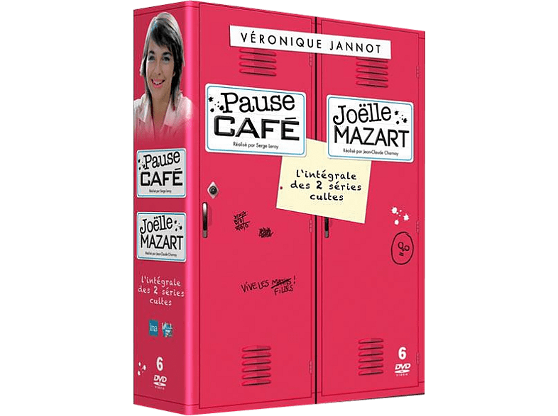 Movie pause café & joëlle mazart: l'intégrale des 2 séries cultes - dvd