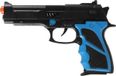 JonoToys Pistolet de police - enfants et adultes - jeu de rôle déguisé - plastique - 22 cm