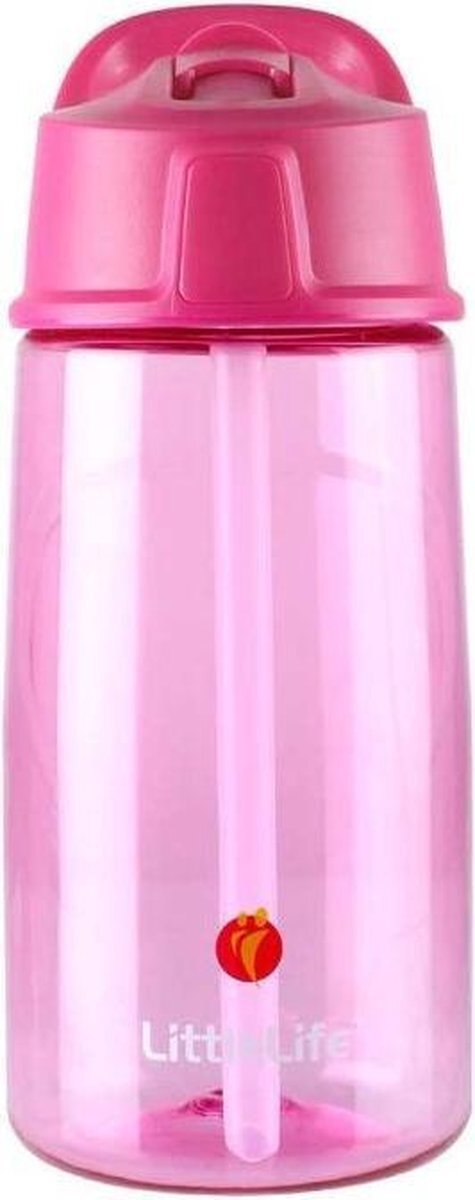 LittleLife Drinkfles Flip-top Junior 550 Ml Polyester Roze