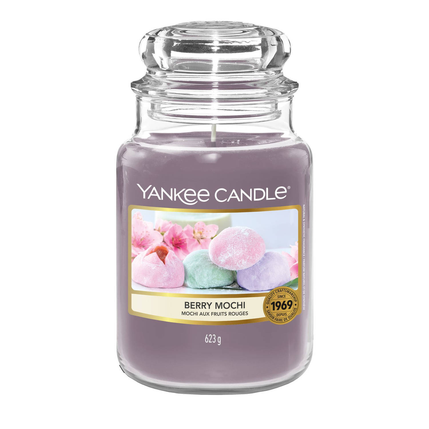 Yankee Candle Berry Mochi Geurkaars 623 gram unisex