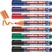 edding 363 whiteboardmarker set - diverse kleuren - 8 whiteboard stiften - beitelpunt 1-5 mm