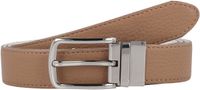 Roeckl Amie omkeerbare leren riem - Dames - camel-white