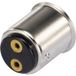 TRU COMPONENTS 1243988 Lampfitting Fitting: BA15d Aansluiting (fitting): Soldeeroog 1 stuk(s)