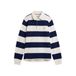 Tommy Hilfiger rugby regular fit gestreepte sweater - ivory petal/carbon navy