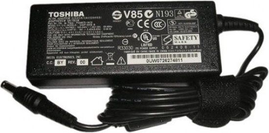 Toshiba laptop oplader adapter 65W 19V - 3.42A