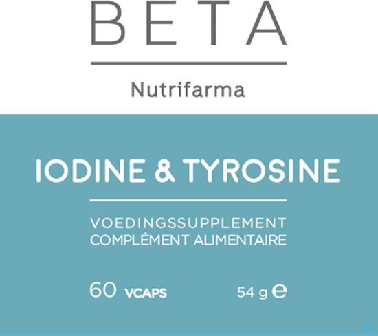 Alfa Beta Iodine & Tyrosine V-caps 60