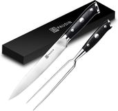 Paudin D9 Set couteau à viande et fourchette à viande professionnel 20 cm