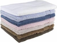 Bonna Bath Serviette de bain argent gris 60x110cm 550 gram Lot de 6