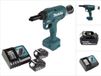 Makita DRV 250 RG accu-blindklinkmachine 18 V 20 kN borstelloos + 2x accu 6,0 Ah + oplader