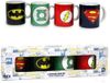 DC Comics Set of 4 Espresso Mugs - Multi colour, Aardewerk
