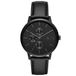 Armani Exchange AX2719 Heren Polshorloge - Zwart Leer - 42 mm