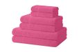 Degrees home Badhanddoekenset – 2 douchehanddoeken, 2 handdoeken en 2 bidhanddoeken – 100% katoen – 480 g/m²