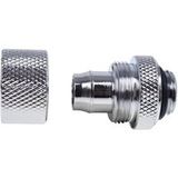 Alphacool Eiszapfen 19/13mm compression fitting G1/4 - Installatie vloeistofkoelsysteem - chroom, zilver-nikkel