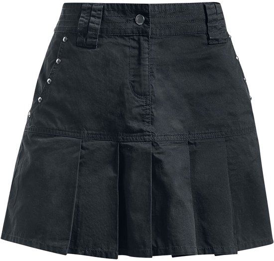 Brandit Dale Dames Midirok - zwart - 3XL
