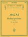 Mazas Etudes Speciales Op 36/1 - Bladmuziek