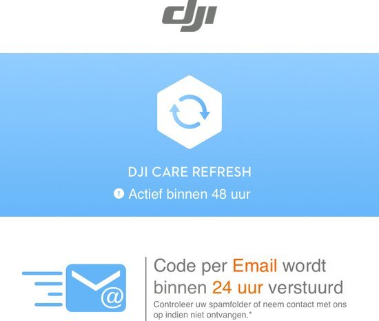 DJI Mavic 3 - Care Refresh Plan - 1 jaar