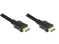 Alcasa 4514-100 HDMI kabel 10 m HDMI Type A (Standaard) Zwart