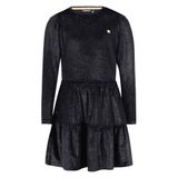 Like Flo korte glitterjurk met glitters - zwart