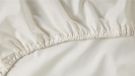 Cinderella Weekend Topper Hoeslaken met split 180x210 cm Ivoor