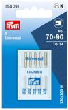 Prym Naaimachinenaalden 130/705 Standaard 70-90
