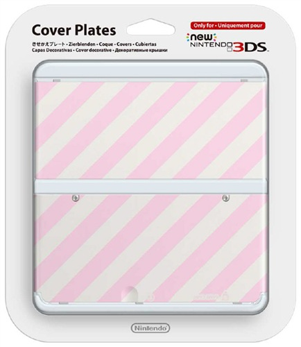 Nintendo New 3ds Coverplate Righe Oblique