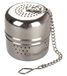 Fackelmann thee-ei met ketting Inox, roestvrij staal, zilver, Ø 3,7 cm, hoogte ca. 4 cm.