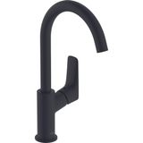 Hansgrohe Logis wastafelkraan 210 met draaibare uitloop m.zwart 71130670