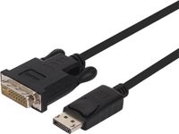 Unitek Kabeladapter Displayport Naar Monitor Pc Dvi D M M 18M Hoge Kwaliteit