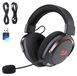 Merkloos Draadloze gamingheadset - 3 modi - 7.1 surround - 53 mm drivers - Zwart