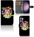 B2Ctelecom Samsung Galaxy S24 Plus Book Case Kunstleer/Siliconen/TPU Lion ColorBC