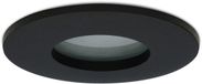 HOFTRONIC Set van 6 Porto Badkamer inbouwspots LED IP44 Zwart GU10 Dimbaar 5W 2700K