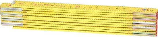 KS Tools 300.0060 Duimstok 2 m Hout