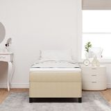 vidaXL Boxspring bed Grijs Groen 80 x 200 cm Corduroy stof