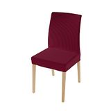 MB HOME BASIC Paar stoelhoezen "Leslie", Bordeaux, eenheidsmaat