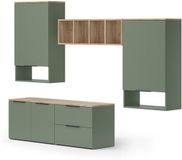 Vicco Wido Woonwand – 5 delen Groen
