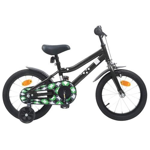 vidaXL Kinderfiets 16 Inch Zwart