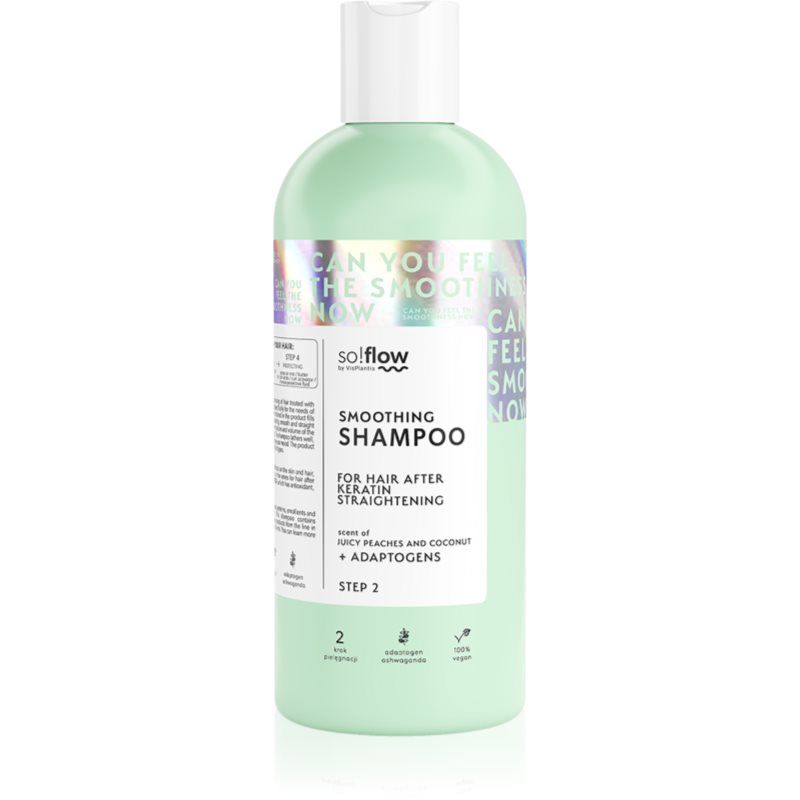 So!Flow Smoothing Shampoo for Hair after Keratin Straightening 400ml