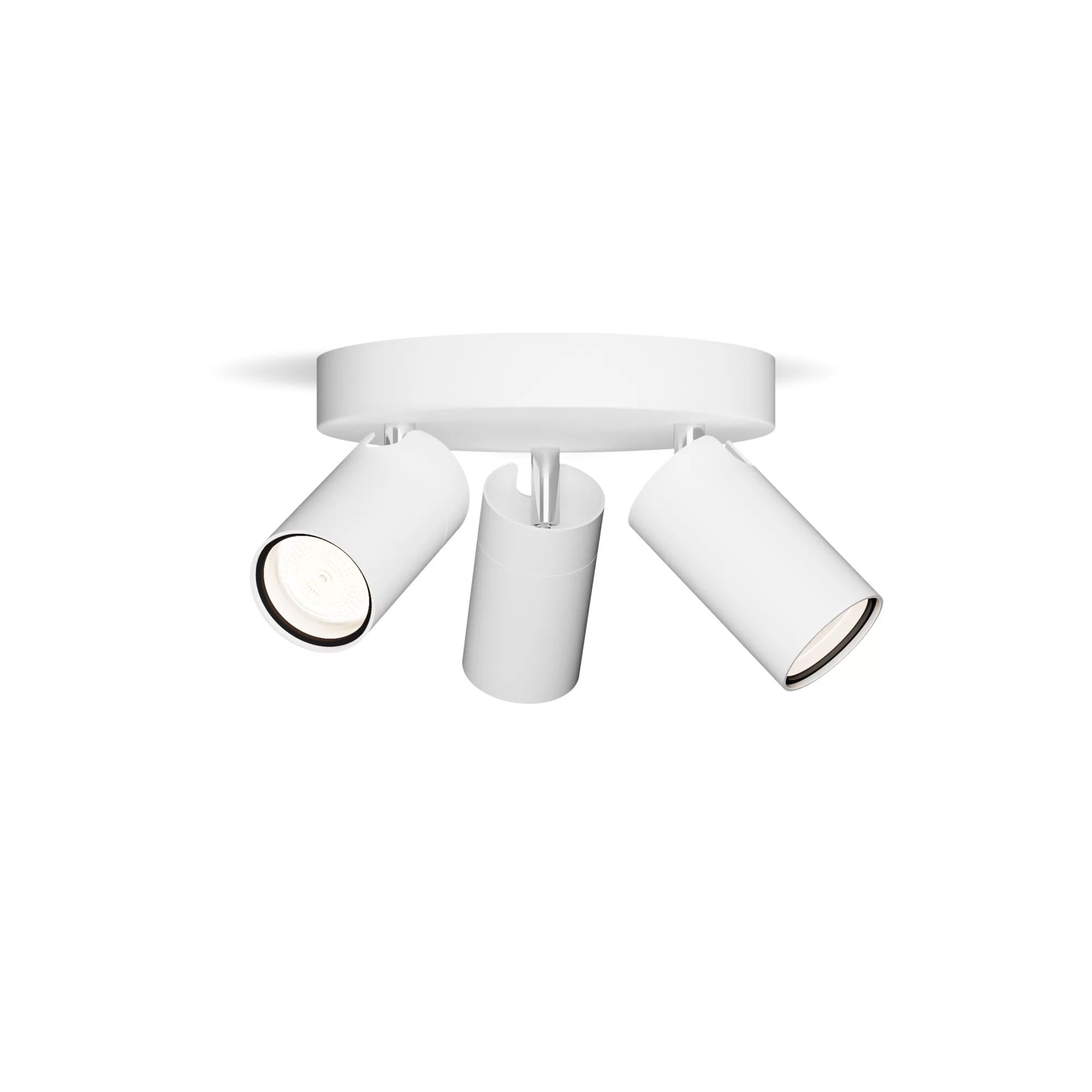 Philips Hue Philips Idris Railspot - 3x GU10 - White - Bathroom - Ceiling/Wall Spotlights