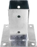Intergard Voetsteun paalvoet tuinscherm paalhouder 141mm