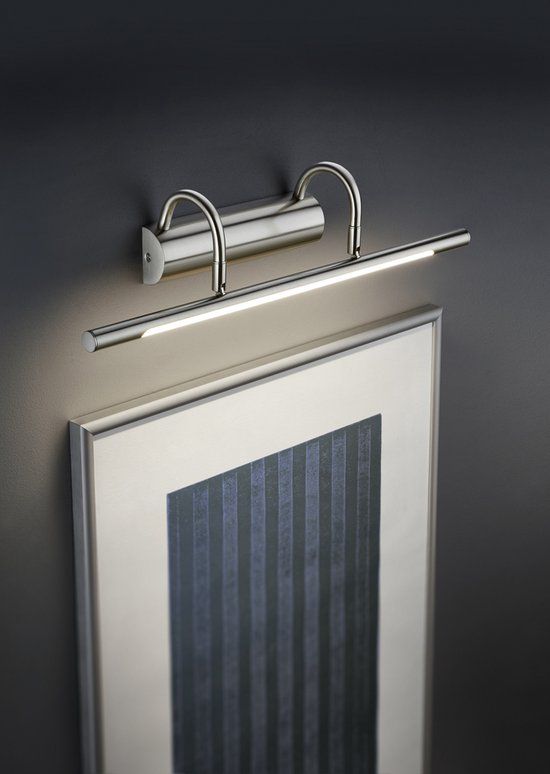 TRIO CUADRO - Wandlamp - Nikkel - 8W LED - Dimbaar