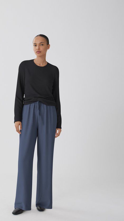 Vila Viplisa Hw Loose Pants - Noos - Vintage Indigo - M - Women